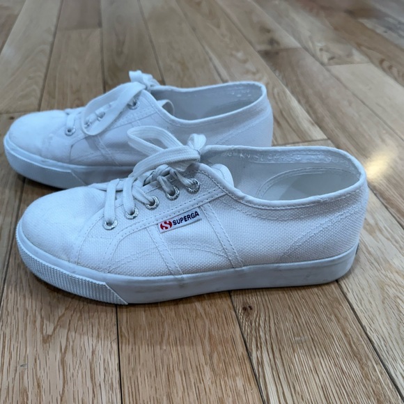 Superga Shoes - Superga White Sneakers